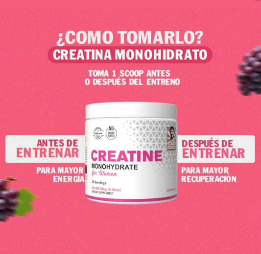 Creatina Monohidratada para Mujeres