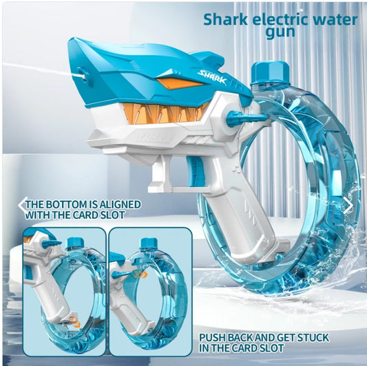 PISTOLA DE AGUA SHARK JUGUETE