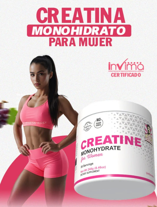 Creatina Monohidratada para Mujeres